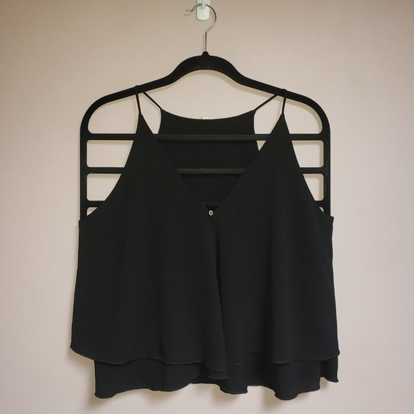 TYCHE Women's Size L  Black Tank Top - NWT - Picture 6 of 6